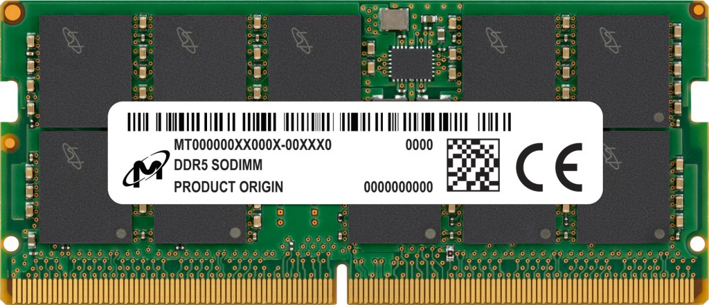 Micron SO-DIMM DDR5 4800MHz ECC