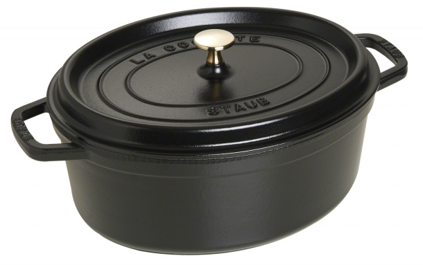 Garnek źniwny STAUB 5.5 ltr czarny