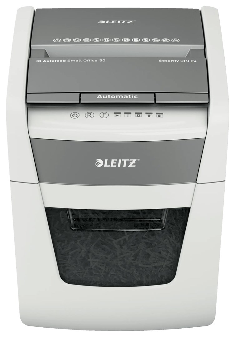 Niszczarka Leitz IQ Autofeed Small Office 50 — zdjęcie 1 z 6
