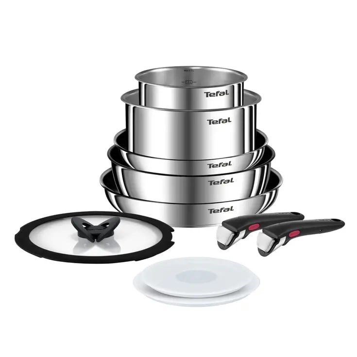 Zestaw garnków TEFAL Ingenio Emotion L897SA74 10ele — zdjęcie 1 z 8