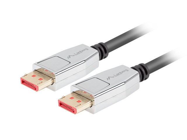 LANBERG KABEL DISPLAYPORT M/M 1,8M V1.4 8K — zdjęcie 1 z 3