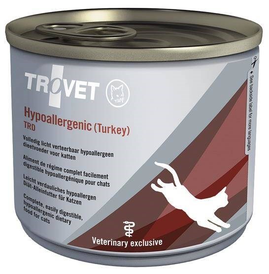 TROVET Hypoallergenic TRD z indykiem - 200 g