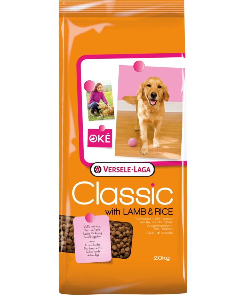 VERSELE-LAGA Classic Lamb & Rice - 20 kg
