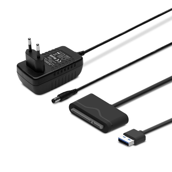 SAVIO ADAPTER USB 3.0 DO DYSKÓW 3.5" Z ZASILANIEM — zdjęcie 1 z 6