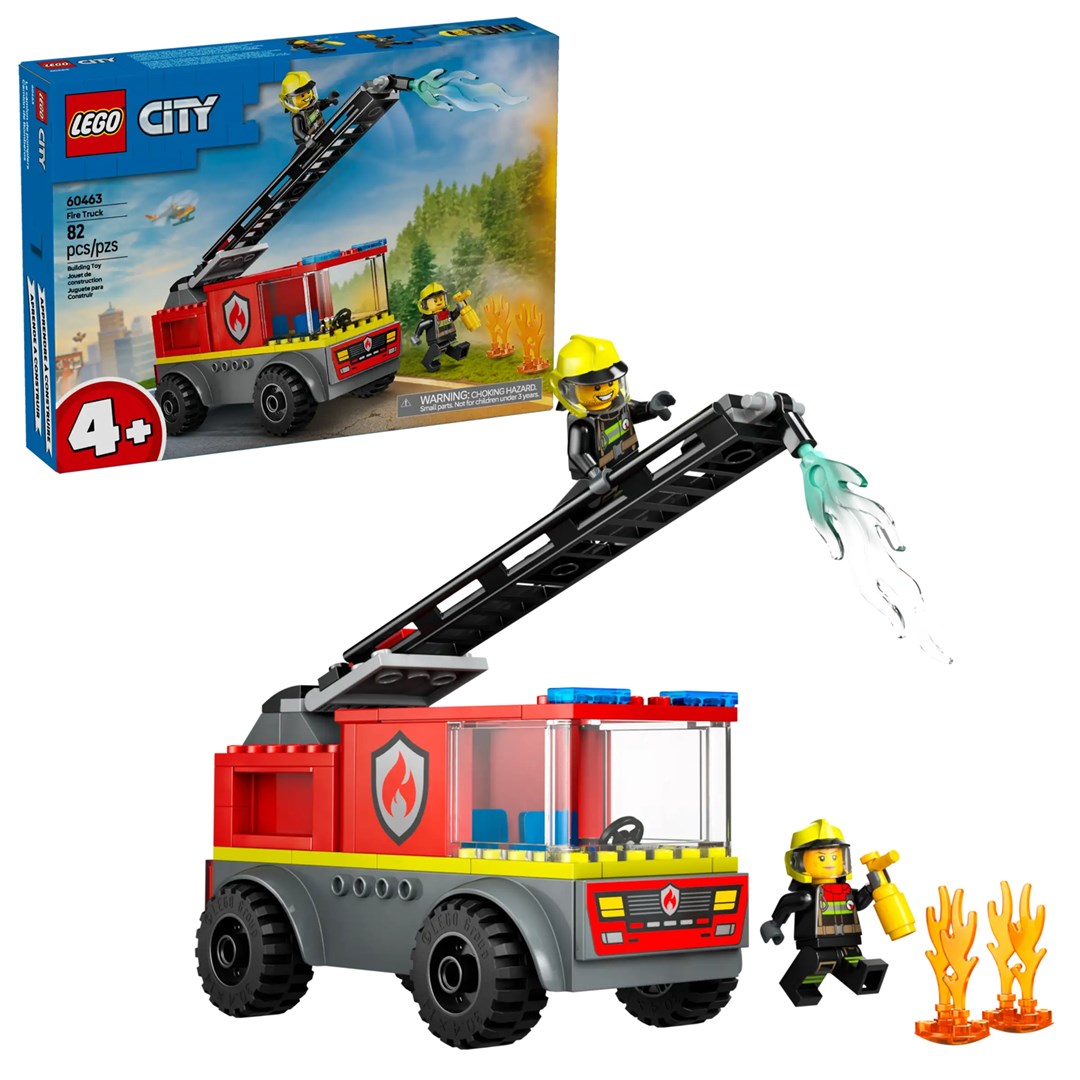 LEGO City 60463 - Wóz strażacki z drabiną — zdjęcie 1 z 7