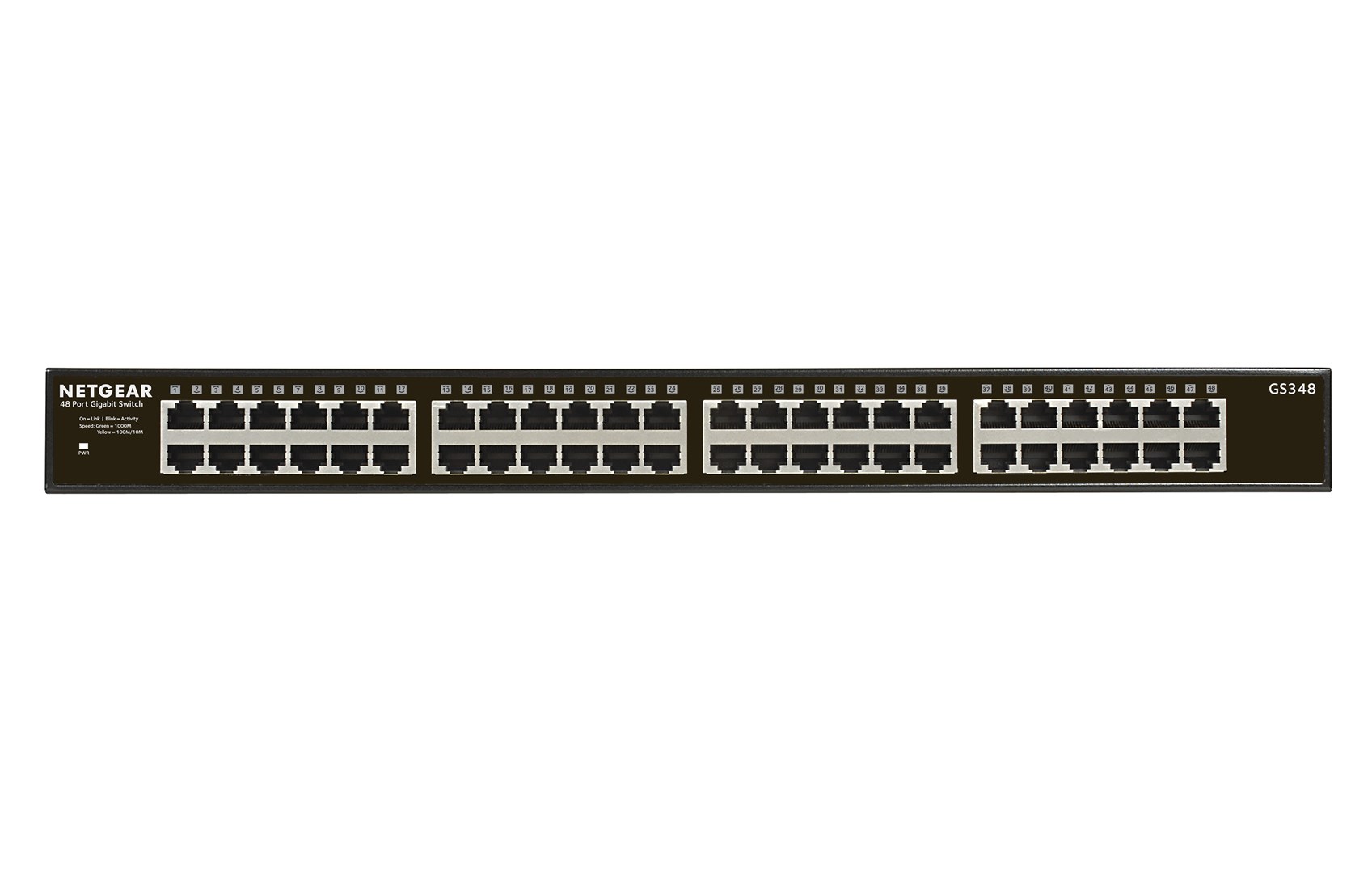 Switch Netgear GS348-100EUS 48-portowy Niezarządzany — zdjęcie 1 z 5