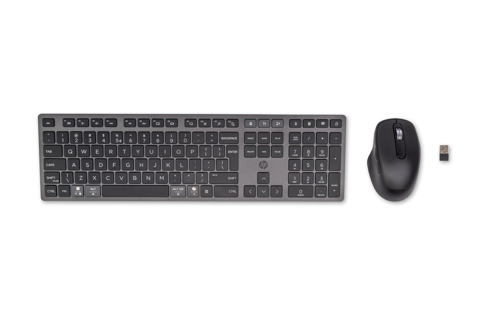 Zestaw klawiatura + mysz HP 720 bezprzewodowy czarny — zdjęcie 1 z 4