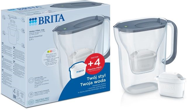 Dzbanek filtrujący Brita Style Essential+4 Maxtra Pro PP 2,4 l — zdjęcie 1 z 6