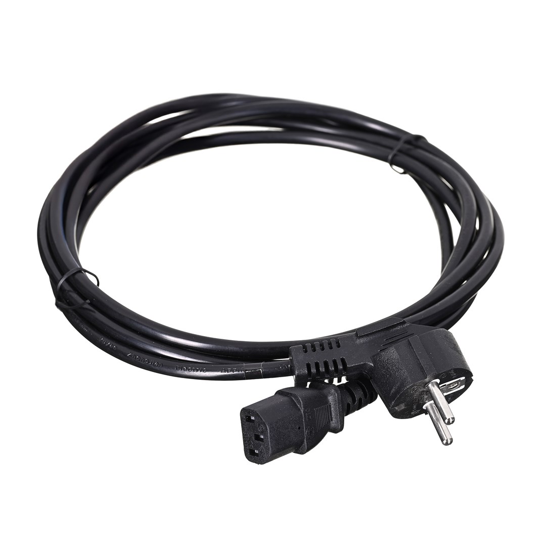 SAVIO KABEL ZASILAJĄCY KĄTOWY SCHUKO 3M CL-146 — zdjęcie 1 z 2