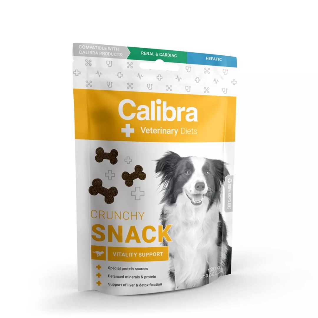 CALIBRA VD DOG CRUNCHY SNACK 120G - Witaminy i Odżywki