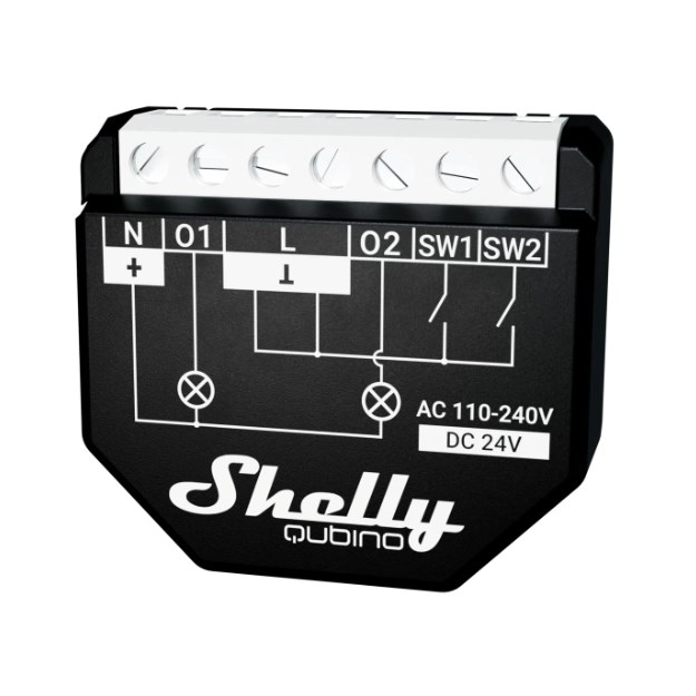 Dwukanałowy sterownik Z-Wave Shelly Qubino Wave 2PM — zdjęcie 1 z 6