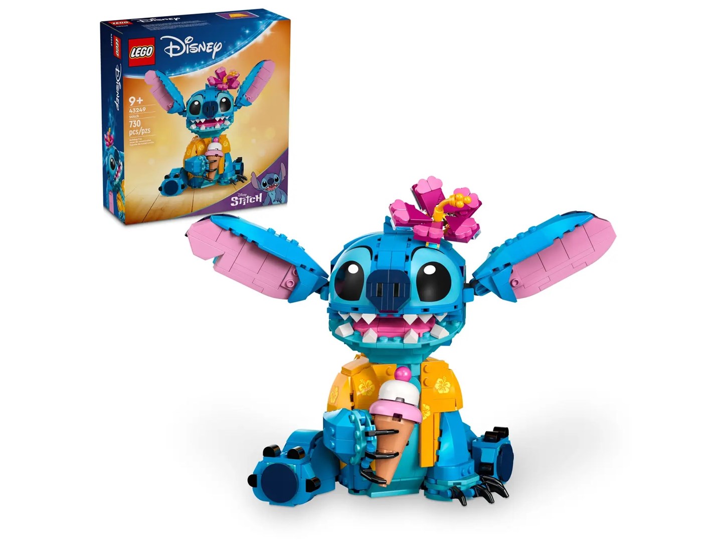 LEGO Disney 43249 Stitch 730 Elementów — zdjęcie 1 z 8