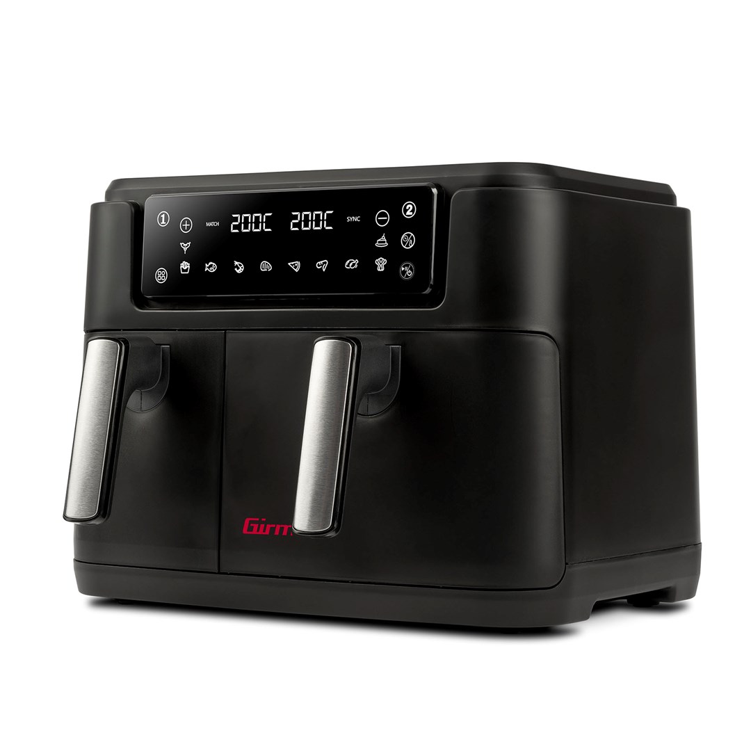 Frytkownica beztłuszczowa dwukomorowa Girmi FG26 2400W 9l — zdjęcie 1 z 8