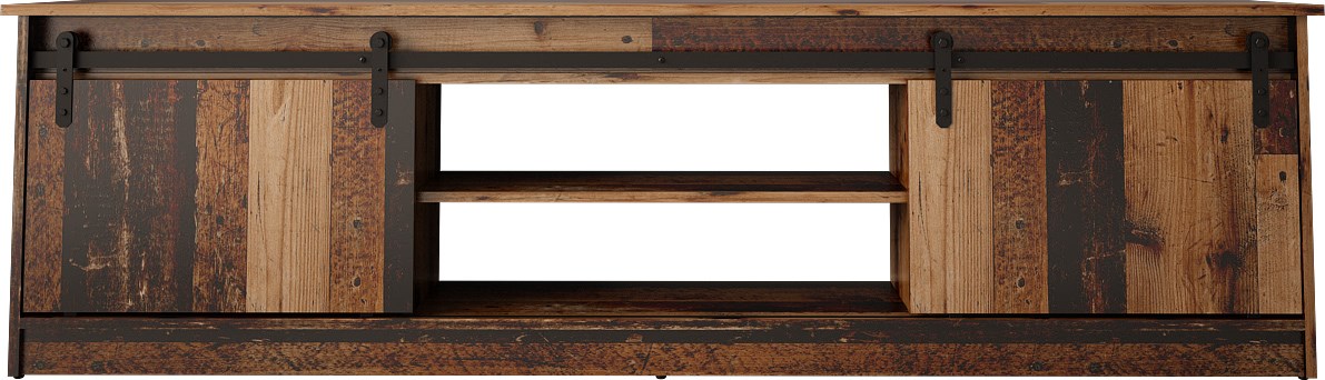 Szafka RTV GRANERO 200x56,7x35 old wood — zdjęcie 1 z 7