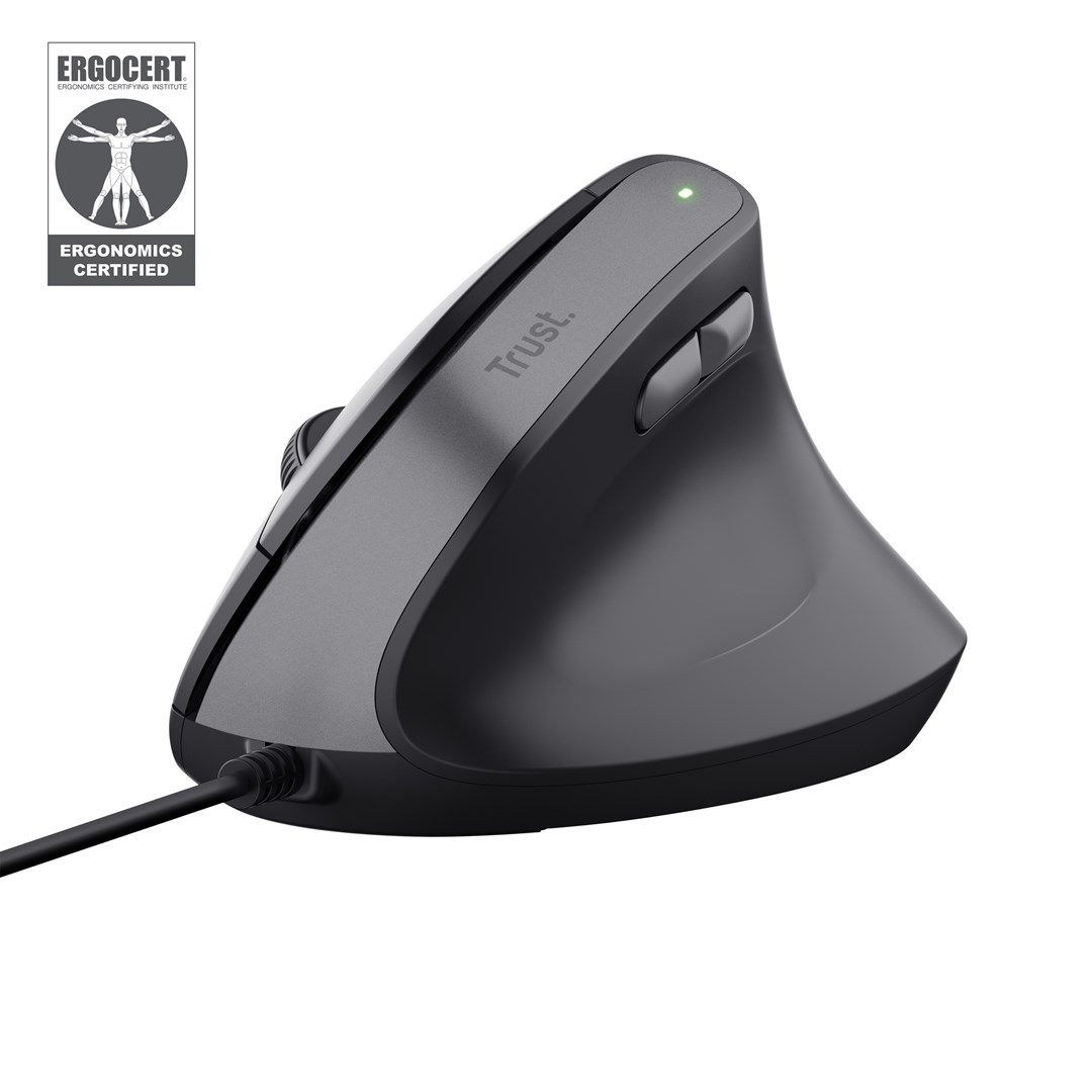 Mysz TRUST BAYO II ERGONOMIC MOUSE BLK — zdjęcie 1 z 8