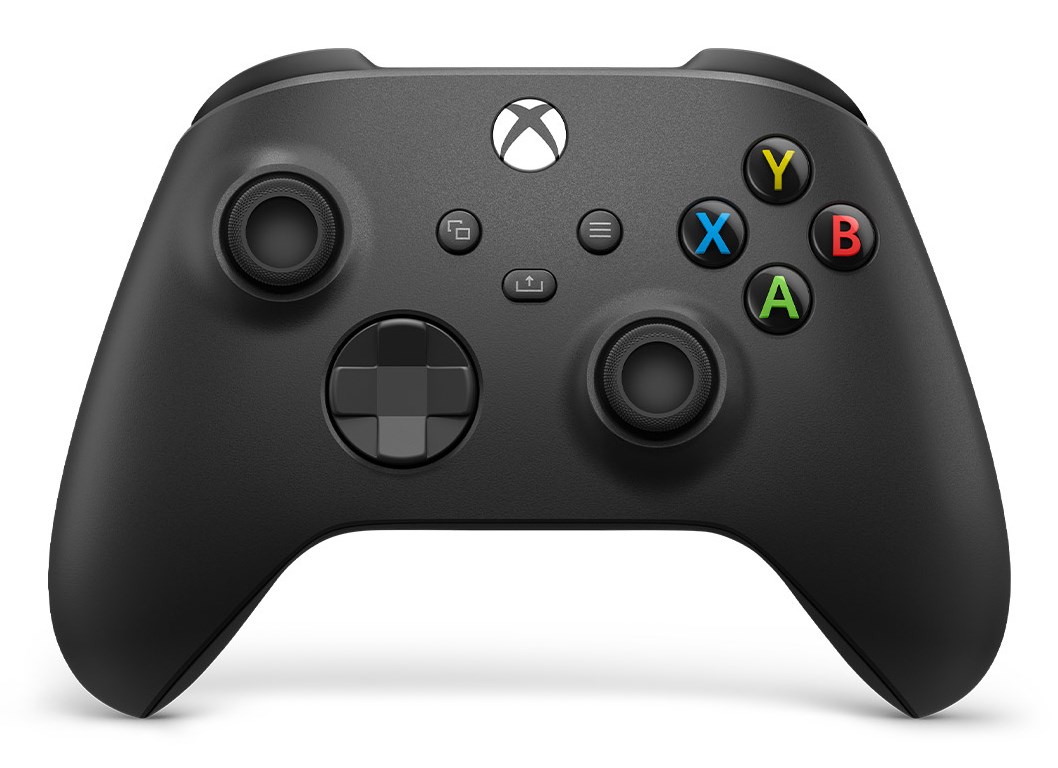 Microsoft Xbox kontroler bezprzewodowy Carbon Black — zdjęcie 1 z 7
