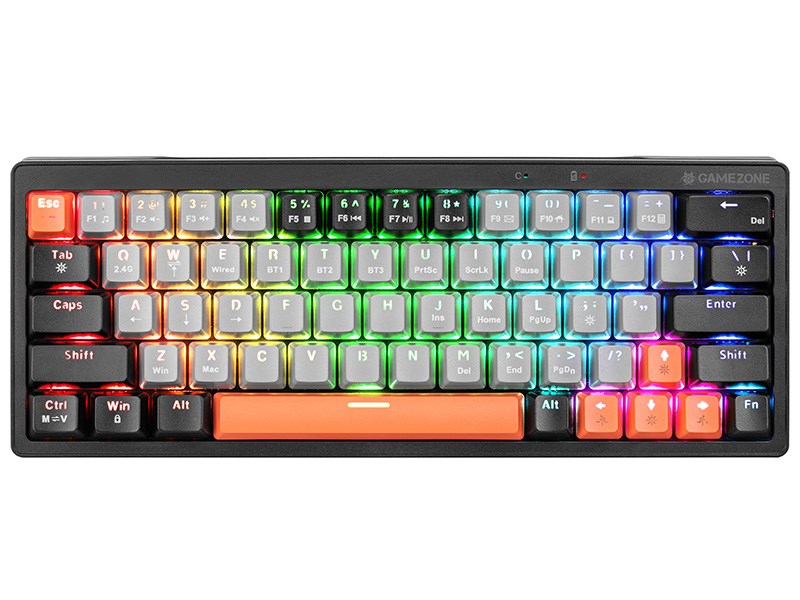 TRACER KLAWIATURA GAMEZONE EVO1 HOT SWAP 63 SZARA — zdjęcie 1 z 7