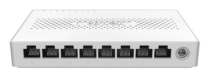 Switch Tenda SM108 - 8-portowy, plastikowy — zdjęcie 1 z 7