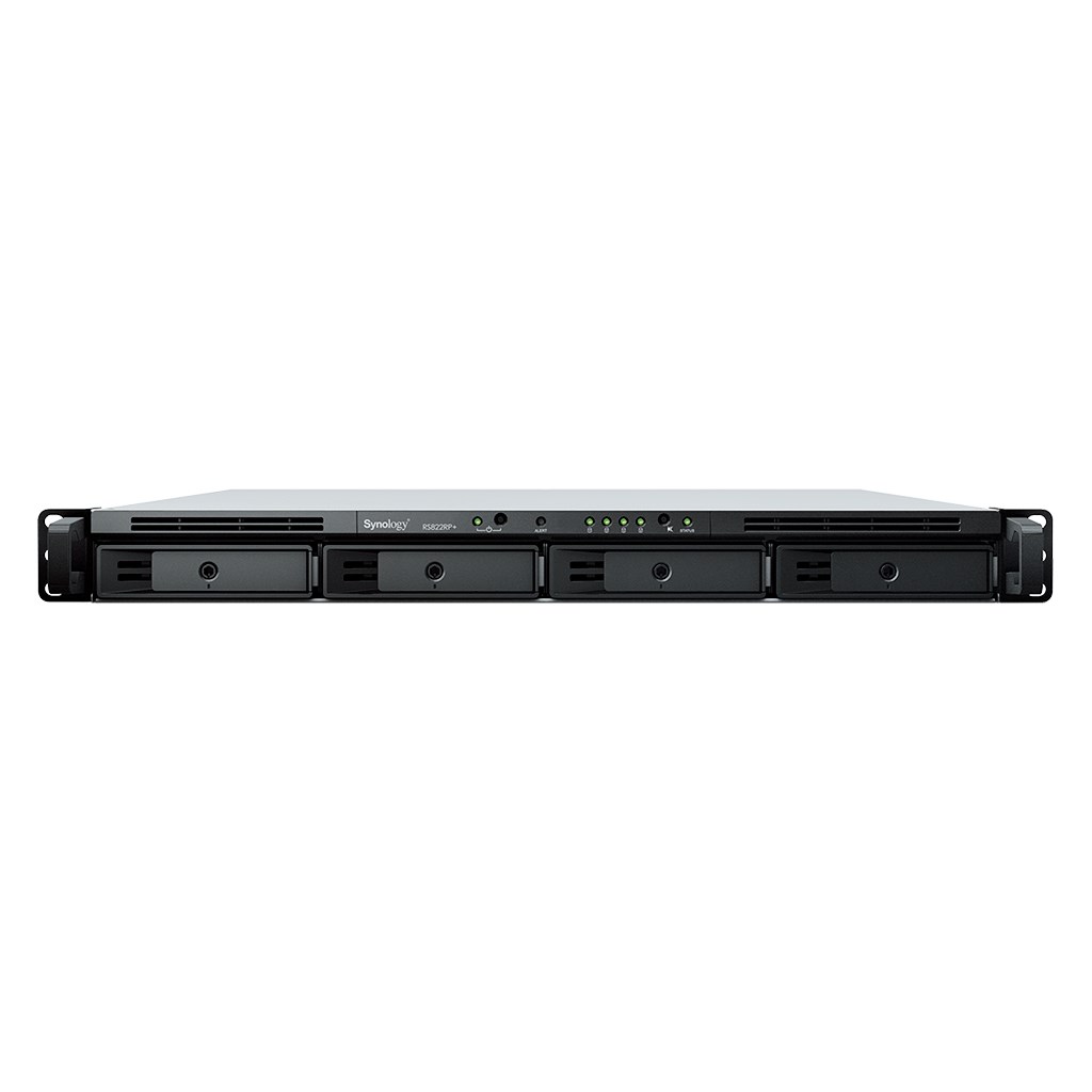 NAS Synology RS822RP+; 1U RACK; AMD Ryzen V1500B — zdjęcie 1 z 8
