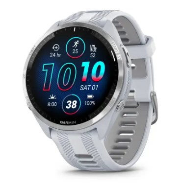Zegarek Garmin Forerunner 965, 47mm AMOLED Mleczny Kwarc — zdjęcie 1 z 8