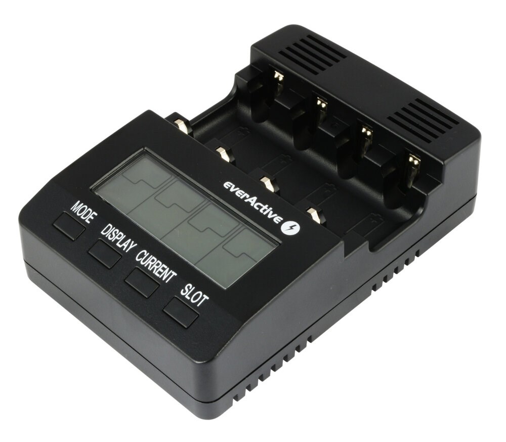 Ładowarka everActive NC-3000 do AA, AAA, D, C — zdjęcie 1 z 8