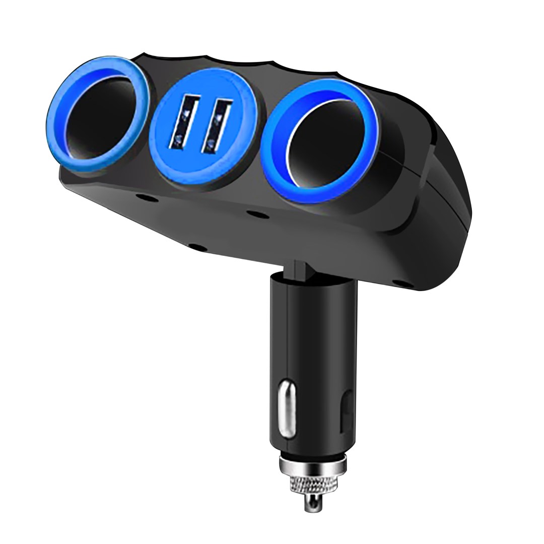 VAKOSS TP-3268K Zasilacz, 2 Gniazda, 2 USB — zdjęcie 1 z 3