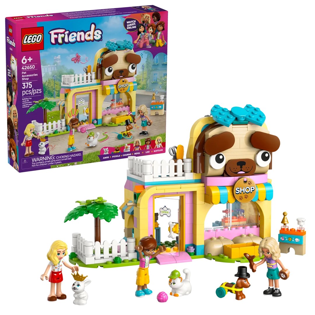 LEGO Friends 42650 - Sklep z akcesoriami dla zwierząt — zdjęcie 1 z 8