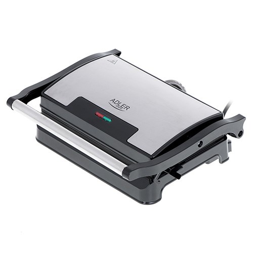 Grill elektryczny ADLER AD 3052 - bezpieczny, prostokätny — zdjęcie 1 z 8