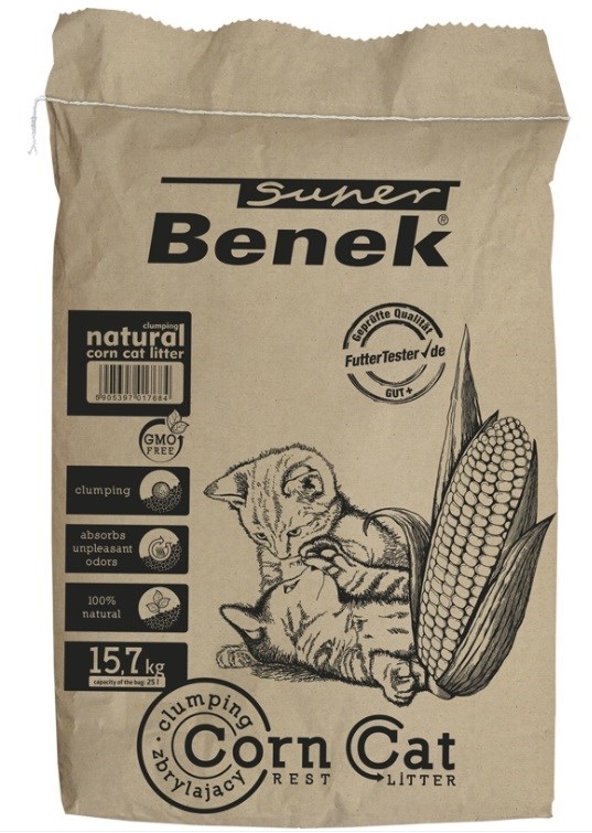 CERTECH Super Benek Corn Cat - 25 l
