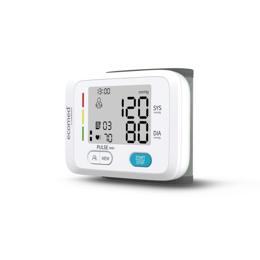 Ciśnieniomierz nadgarstkowy Ecomed by Medisana BW-83E — zdjęcie 1 z 5