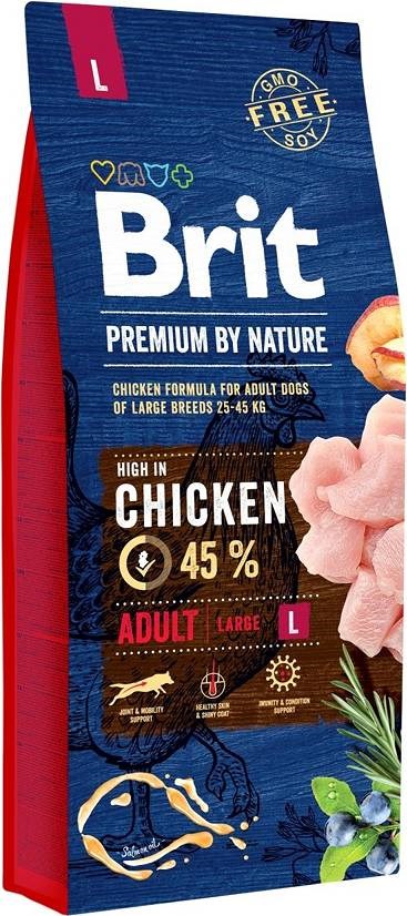 BRIT PREMIUM BY NATURE Adult L - 15 kg