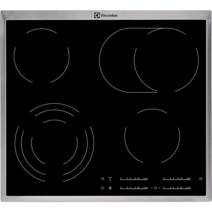 Płyta ceramiczna Electrolux EHF46547XK (4 pola grzejne; kolor czarny)