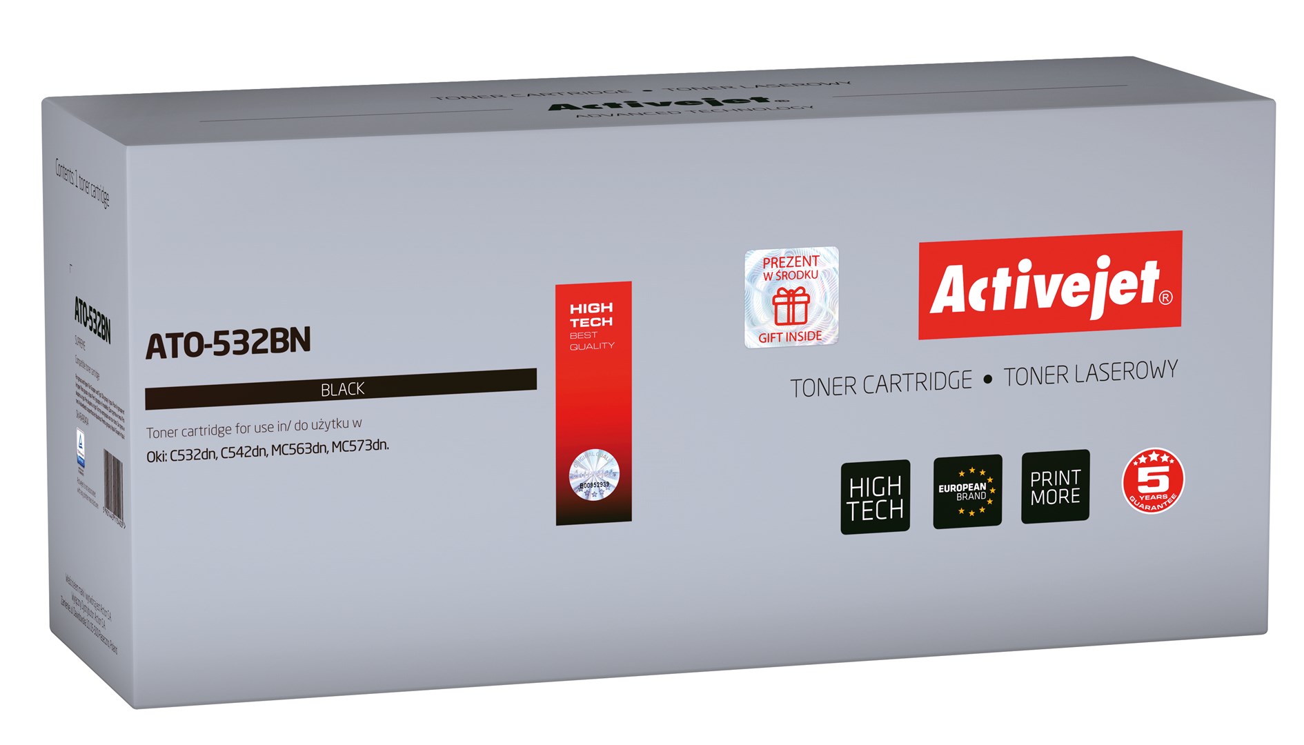 Activejet ATO-532BN Toner, 1500 stron, czarny