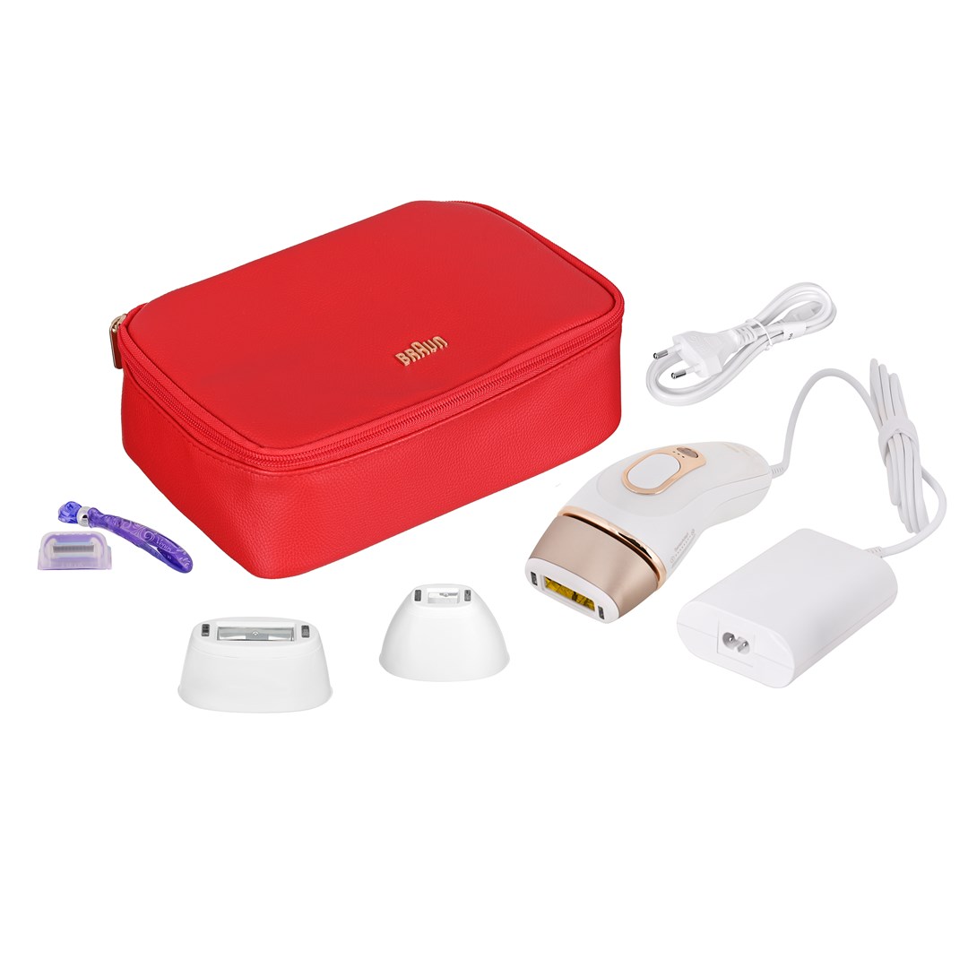 Depilator laserowy Braun Silk Expert Pro 5 IPL - złoty, biały — zdjęcie 1 z 8