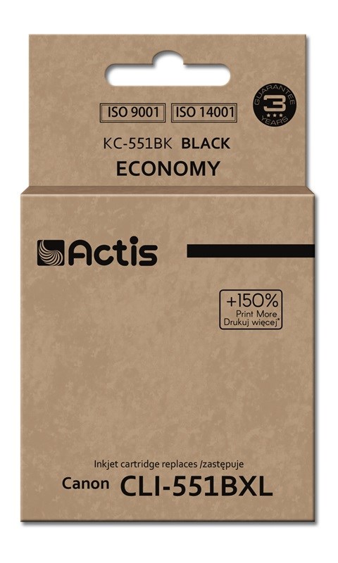 Actis KC-551Bk Tusz Zamiennik dla Canon PIXMA