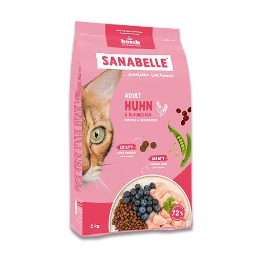 BOSCH Sanabelle Adult Drób 2kg - Brak Barwników — zdjęcie 1 z 4