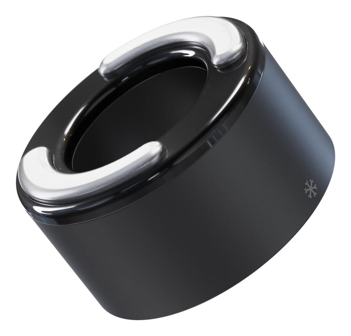 Nasadki Therabody Theraface Pro Hot and Cold Rings czarny — zdjęcie 1 z 4