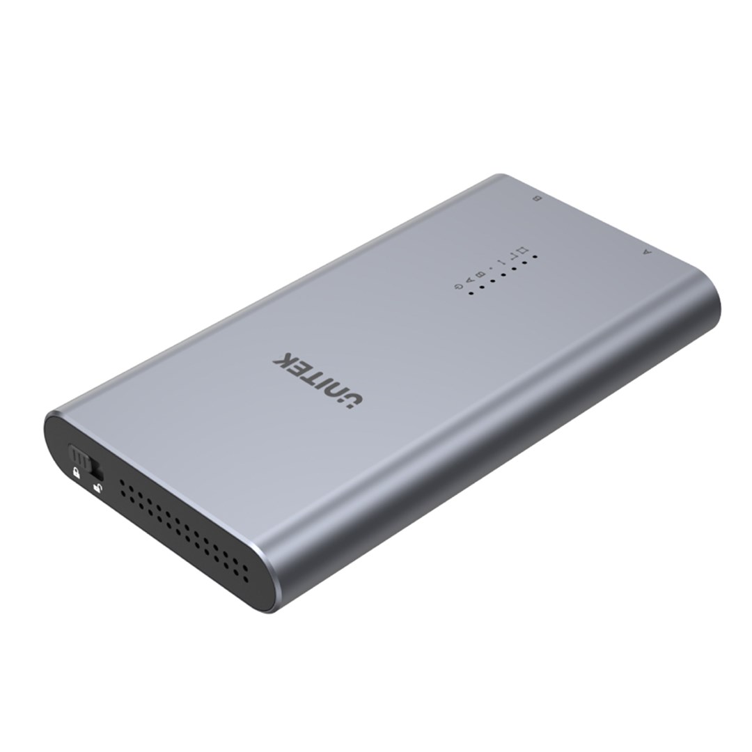UNITEK OBUDOWA NA DYSK 2XM.2, PCIE/NVME — zdjęcie 1 z 8