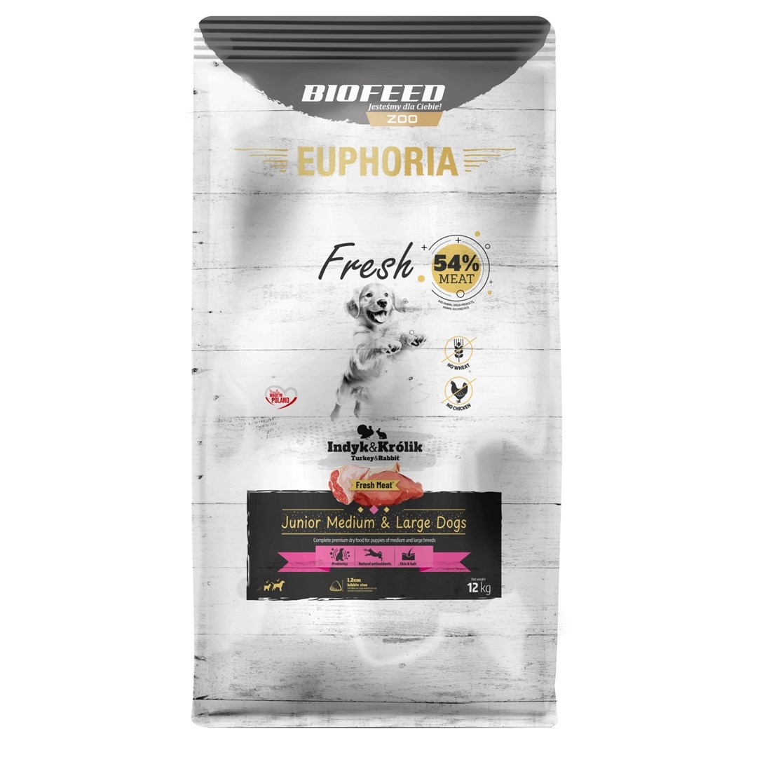 BIOFEED Euphoria Fresh Meat Indyk 12kg