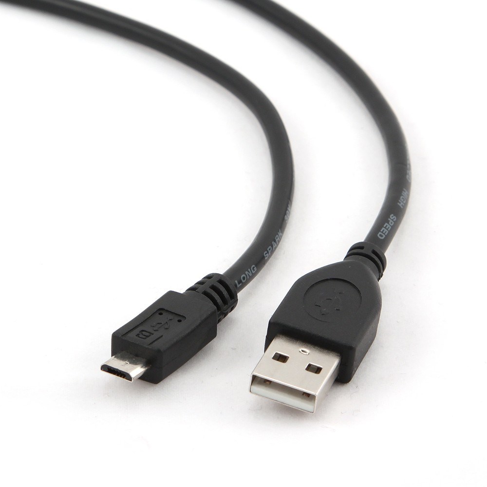 Kabel GEMBIRD CCP-MUSB2-AMBM-6, 1,8m, czarny — zdjęcie 1 z 3