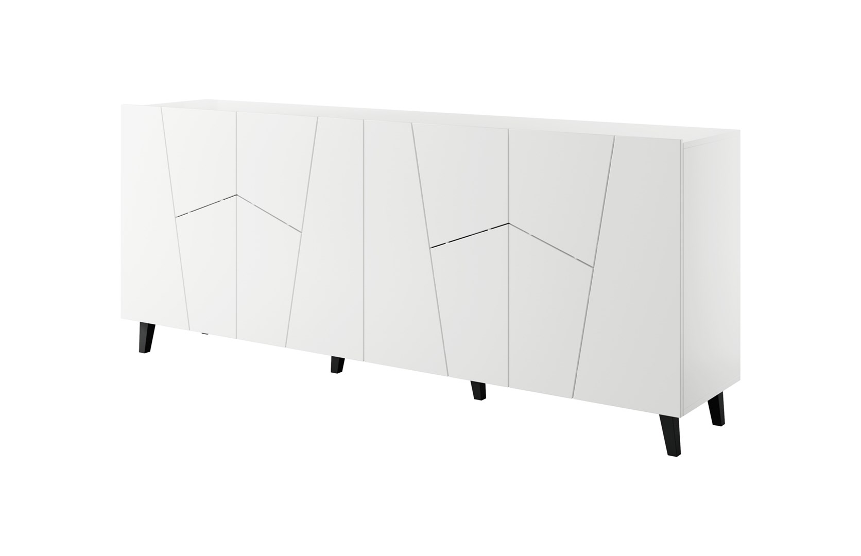 Komoda ETNA 200x42x82 biały mat — zdjęcie 1 z 5