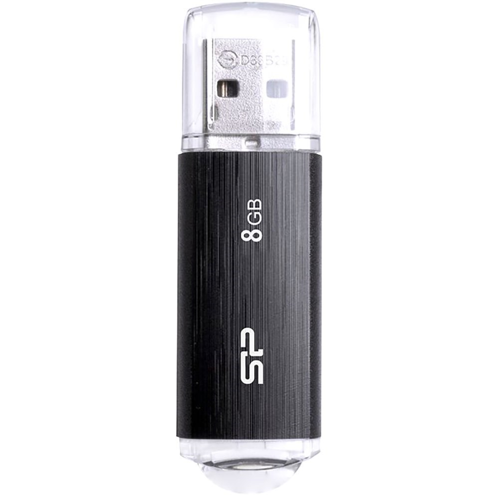Pendrive Silicon Power Ultima U02 8GB USB 2.0 czarny — zdjęcie 1 z 2