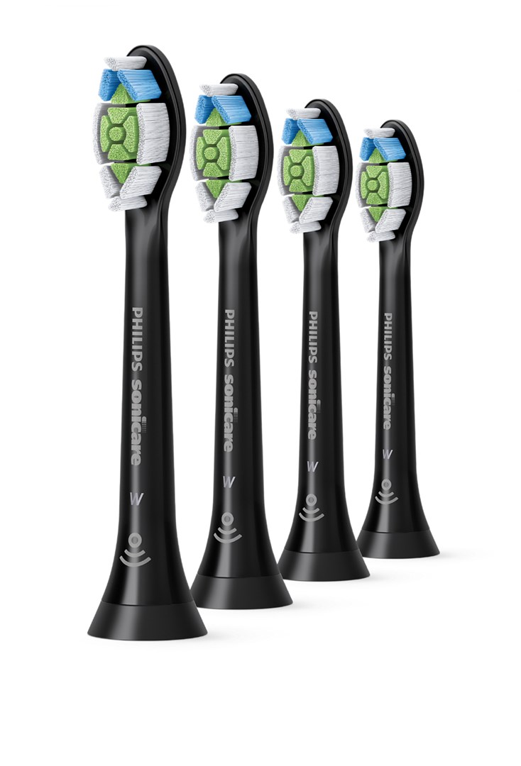 Główka szczoteczki Philips Sonicare HX6064/88 4 szt. czarne — zdjęcie 1 z 3