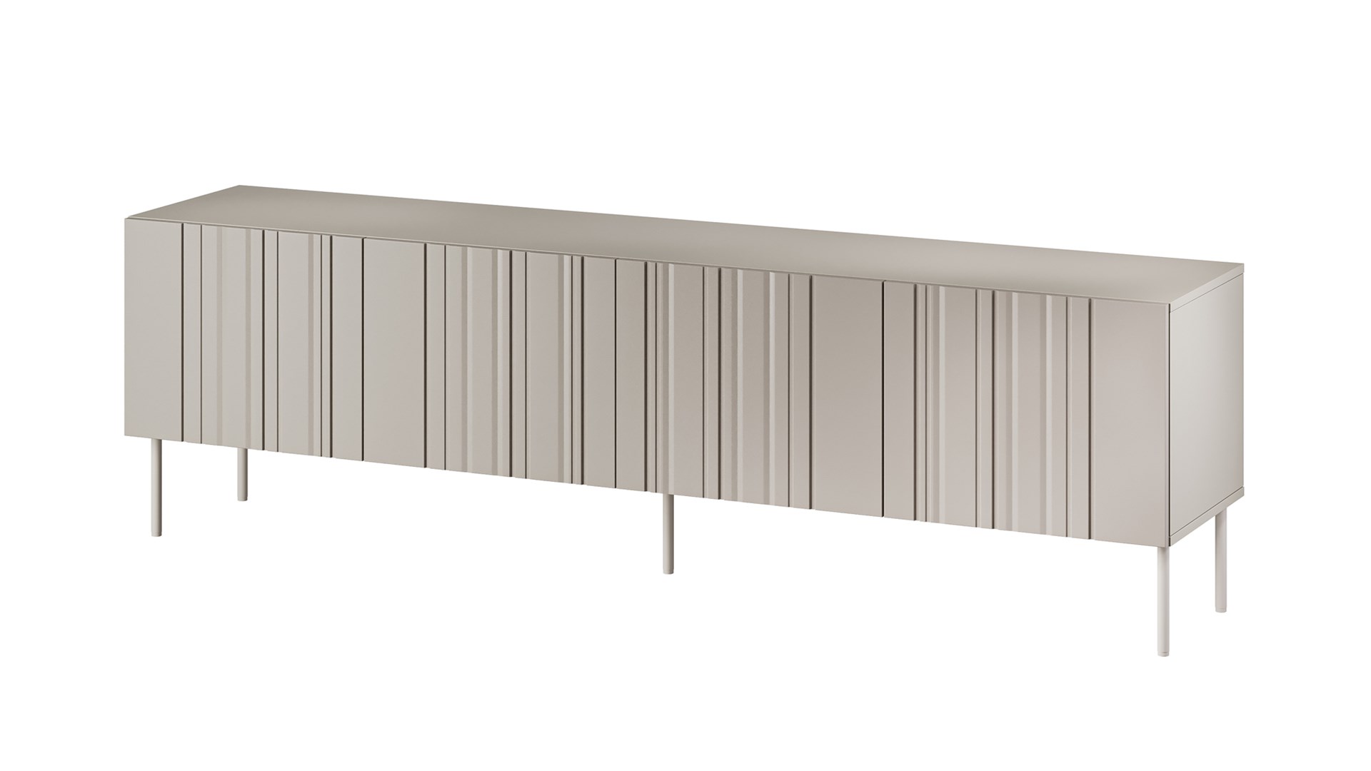 Szafka RTV ISLA 200x40x60 kaszmir mat — zdjęcie 1 z 4