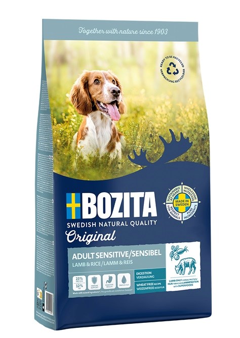 Bozita Original Adult Sensitive Jagnięcina i Ryż - 12 kg