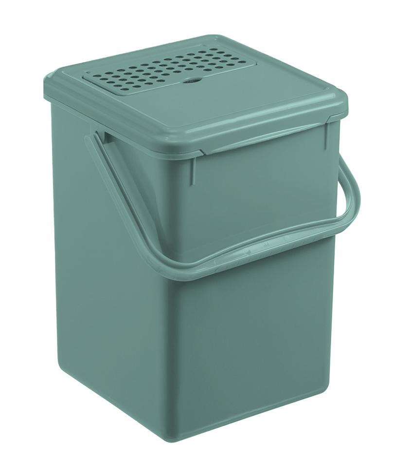 Rotho Wiaderko kompost 9L BIO mistletoe green — zdjęcie 1 z 4