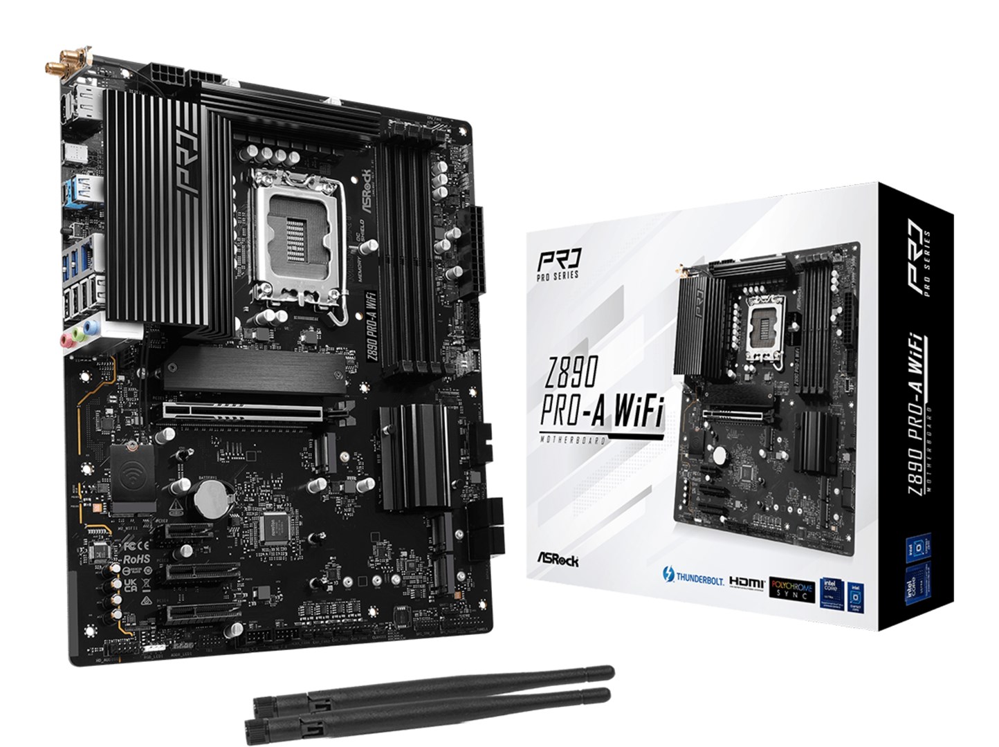Płyta główna ASRock Z890 Pro-A WiFi LGA 1851 — zdjęcie 1 z 6