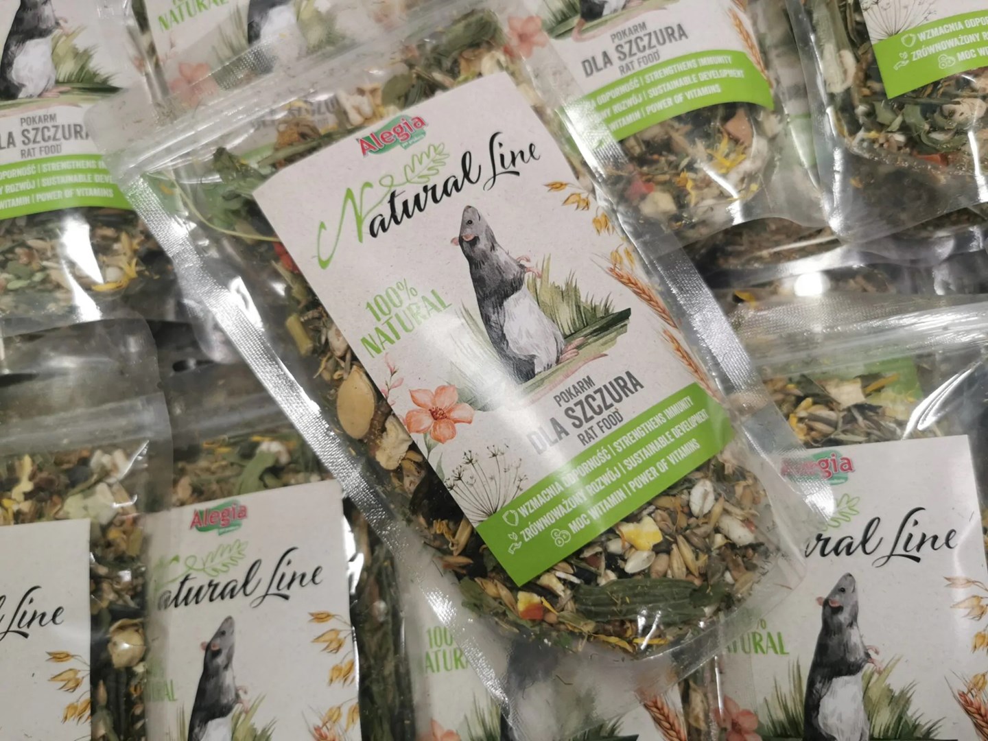 ALEGIA Natural Line Szczur 2,5kg - Karma Sucha