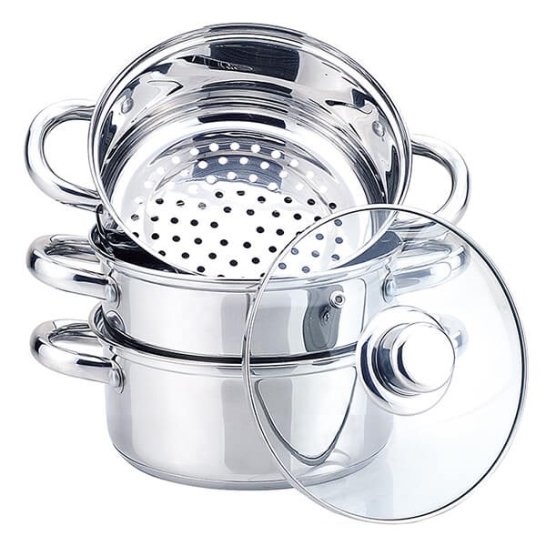 Garnek do gotowania na parze 2L, 18cm MR-2900-18 MAESTRO