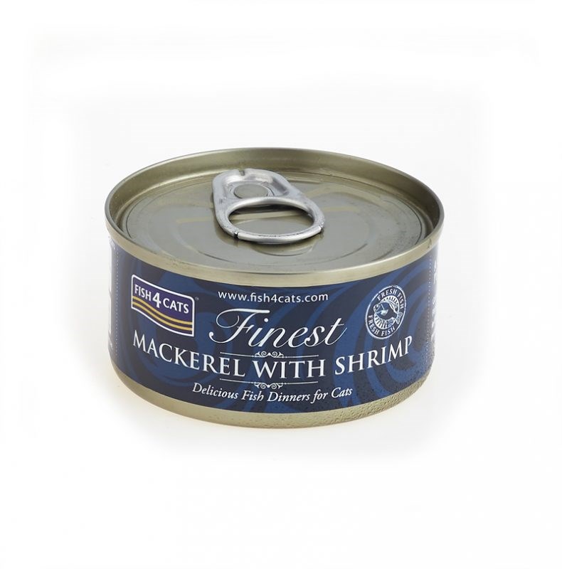 Fish4Cats Finest Makrela z Krewetkami 70g — zdjęcie 1 z 4